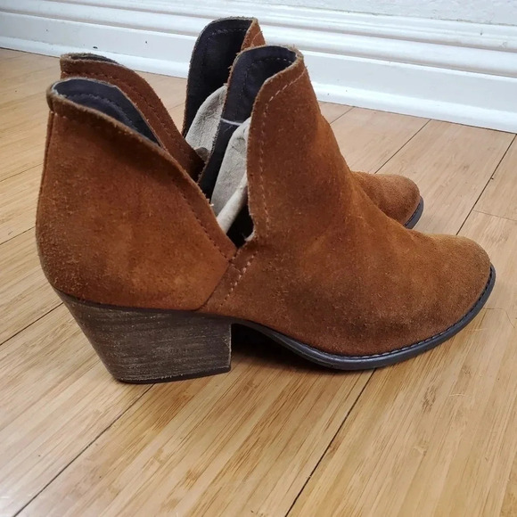 Steve Madden Adelphie Cut Out Ankle Boots 7 Boho Western Festival - Picture 3 of 9